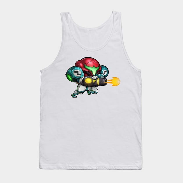 metroid Tank Top by mprokolo corgi